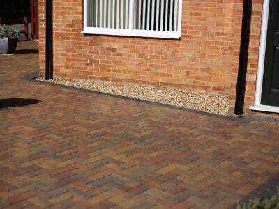 Santry block paving driveway