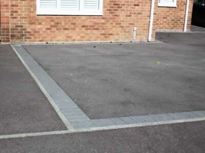 Gravel driveway grid Beaumont