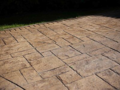 Malahide patterned concrete driveway