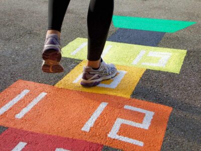 School playground markings Artane