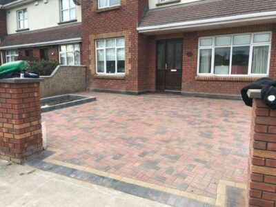 Block paving drives Dublin