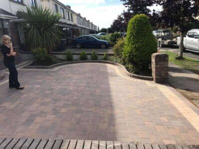 New block paving driveway Dublin