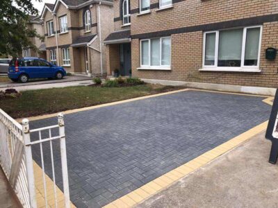 Tarmac drive with edging Dublin